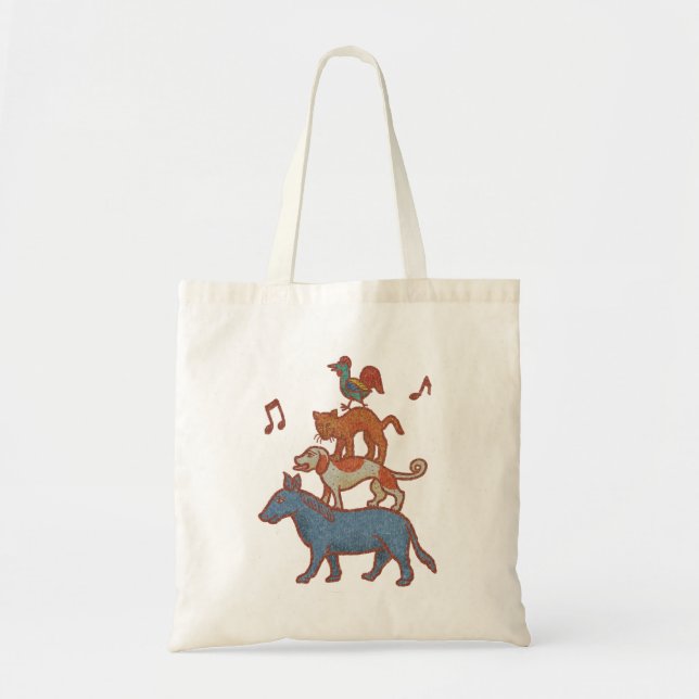 German Medieval Band: Geh Bremen! Tote Bag (Front)