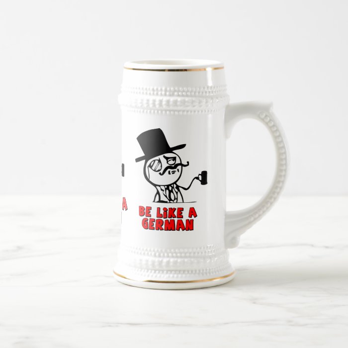 German MEME Beer Mug