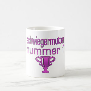 German Mother-in-Law Gift Schwiegermutter Nummer 1 Coffee Mug