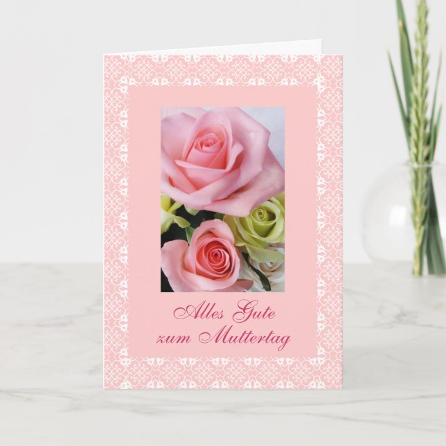 German: Mother's day / Muttertag Card (Front)