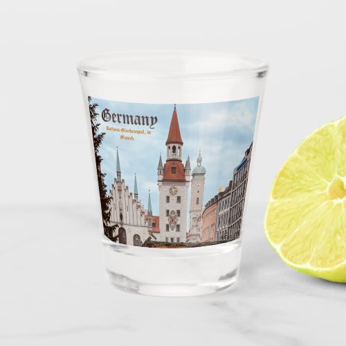German Munich Customizable  Shot Glass