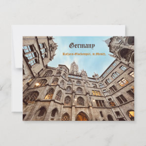 German Munich Postcard, Personable  Postcard