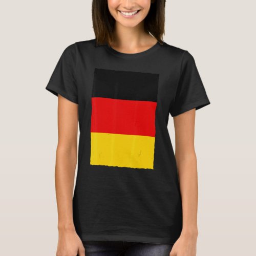 German National Flag Of Germany T_Shirt