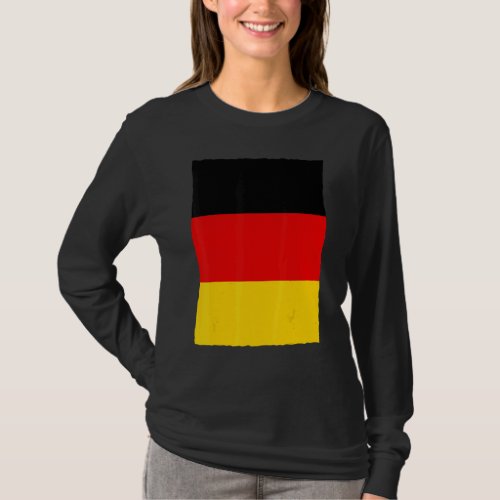 German National Flag Of Germany T_Shirt
