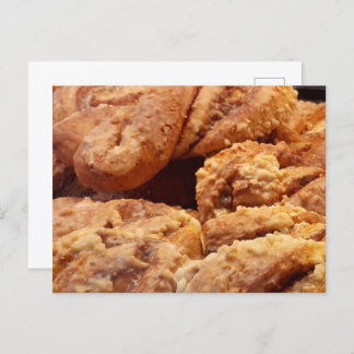 German Necktie Bread Postcard