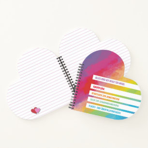 German Note Book: divorce to do'S Notebook