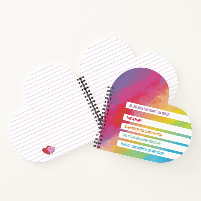 German Note Book: divorce to do'S Notebook (Inside)