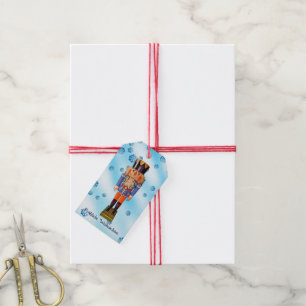 German Nutcracker - Fröhliche Weihnachten Gift Tags