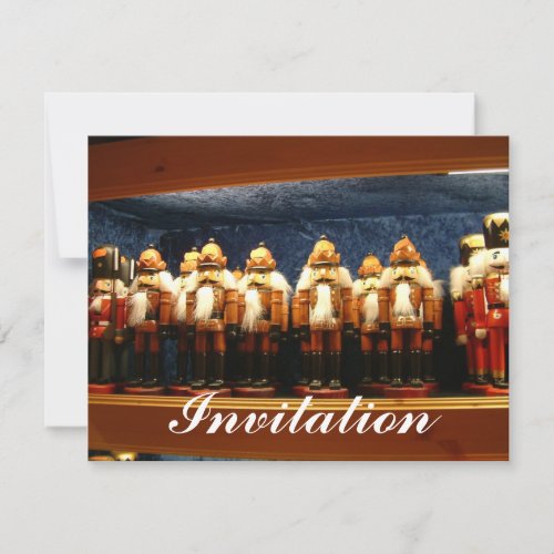 German Nutcrackers Custom Invites