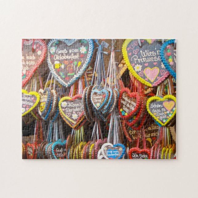 German Oktoberfest Cookies Jigsaw Puzzle (Horizontal)
