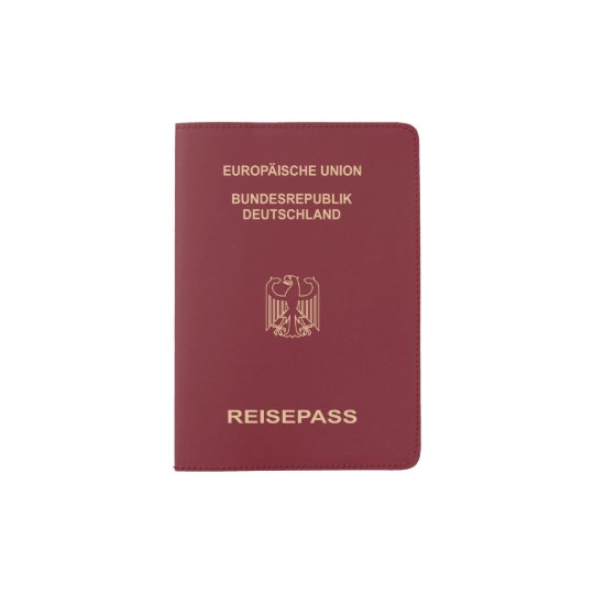 German passport cover