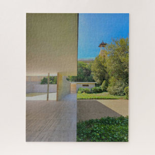 German Pavilion in Barcelona  Jigsaw Puzzle
