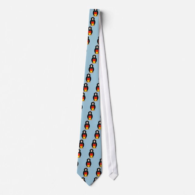 German Penguin -- Deutsch Pinguin Neck Tie (Front)