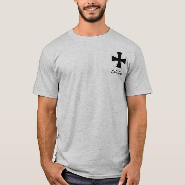 German Phantom Custom Shirt - Light colored (Front)