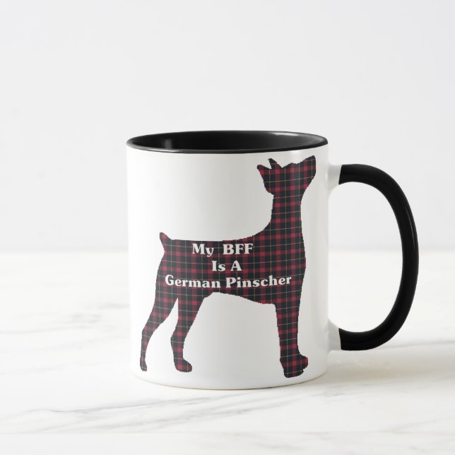 German Pinscher BFF Mug (Right)