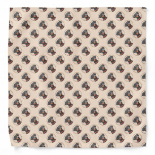 German Pinscher Painting Original Animal Art Bandana