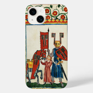 GERMAN POET AS TEUTONIC KNIGHT MEDIEVAL MINIATURE Case-Mate iPhone 14 CASE