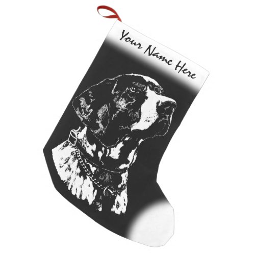 German Pointer Christmas Stocking Dog Stockings