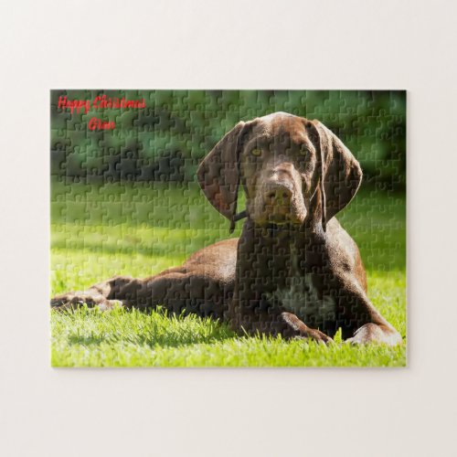 German Pointer Dog Jigsaw Puzzle