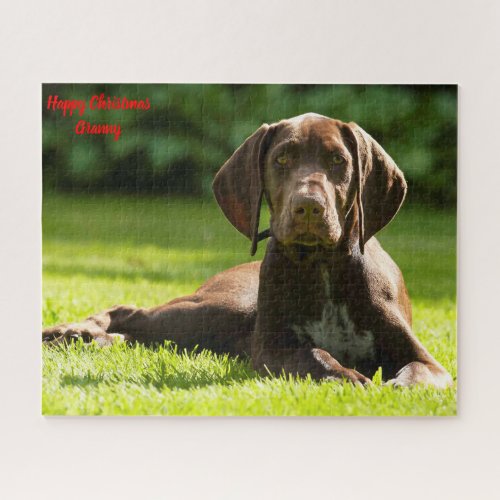 German Pointer Dog Jigsaw Puzzle