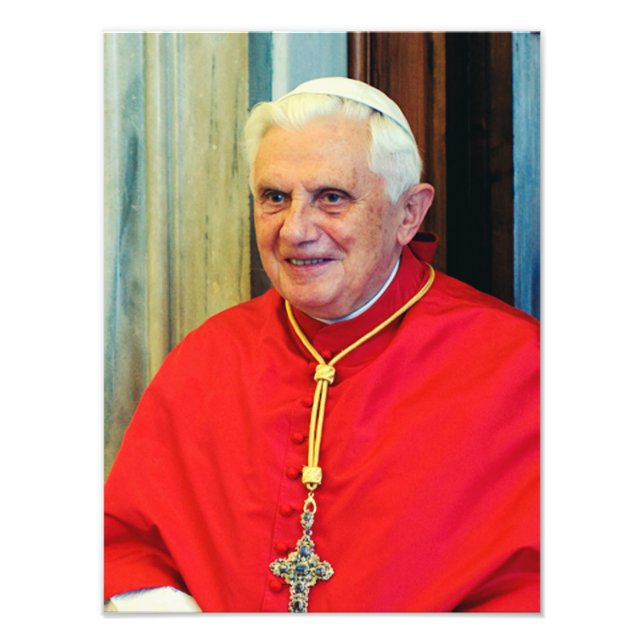 German Pope Benedict Photo Print (Front)