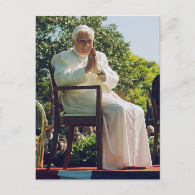 German Pope Benedict Postcard (Front)