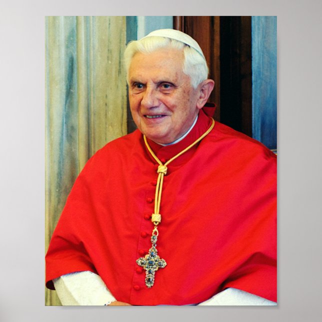 German Pope Benedict Poster (Front)