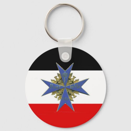 German Pour Le Merit Medal Keychain