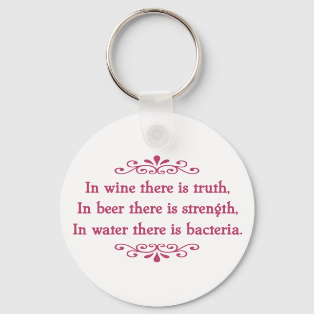 German Proverb -CF Keychain (Front)