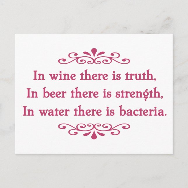 German Proverb -CF Postcard (Front)