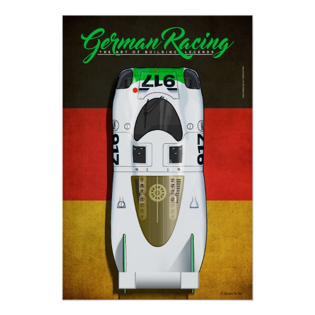 German Racing 917 Prototype Poster (Front)