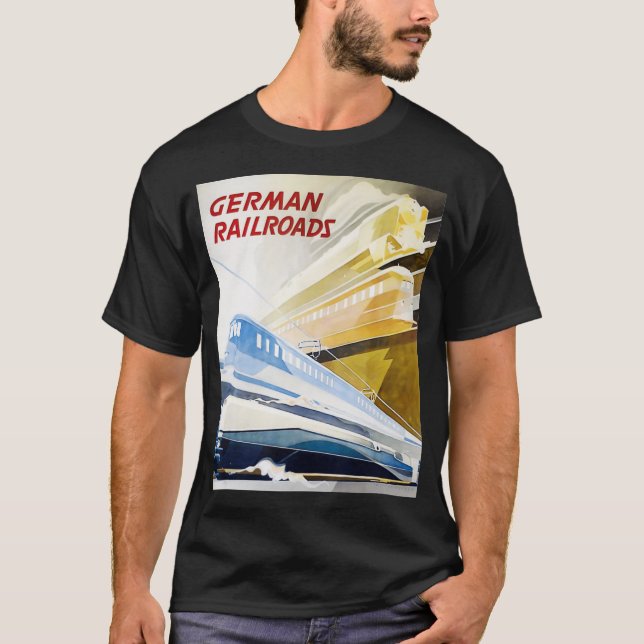 German Railroads T-Shirt (Front)