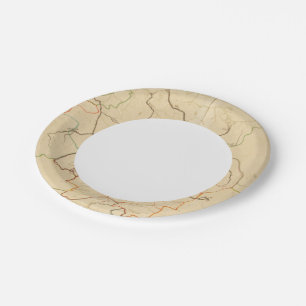 German Rivers 2 Paper Plates