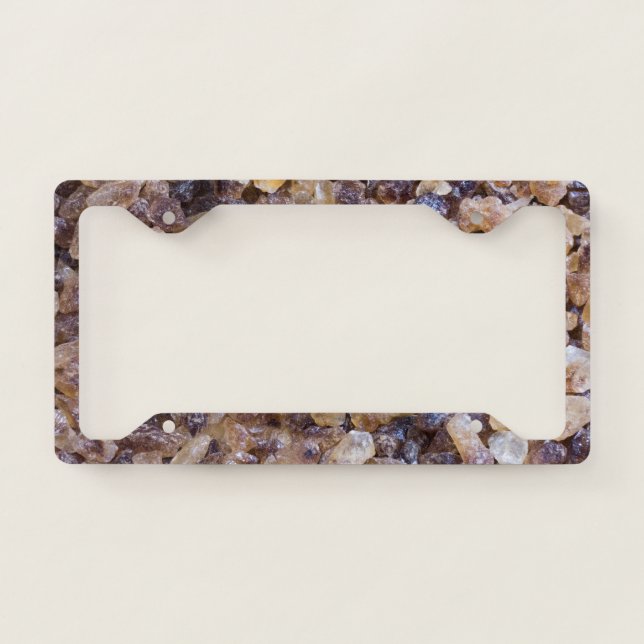 German Rock Sugar License Plate Frame (Front)