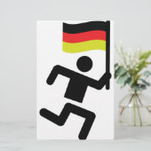 german runner sign (Standing Front)