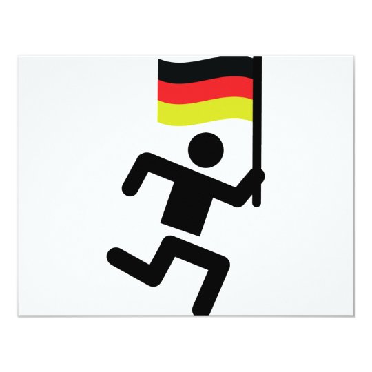 german runner sign card