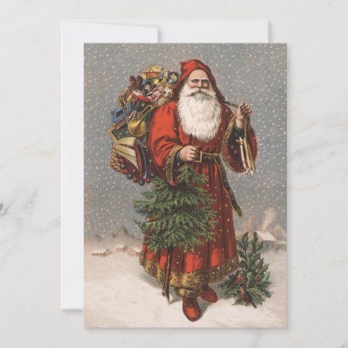 German Santa Card
