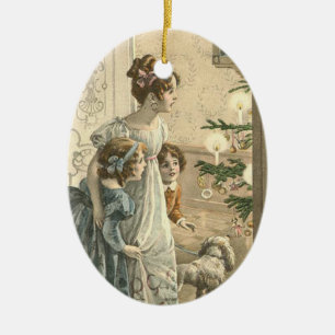 German Santa Christmas Ornament