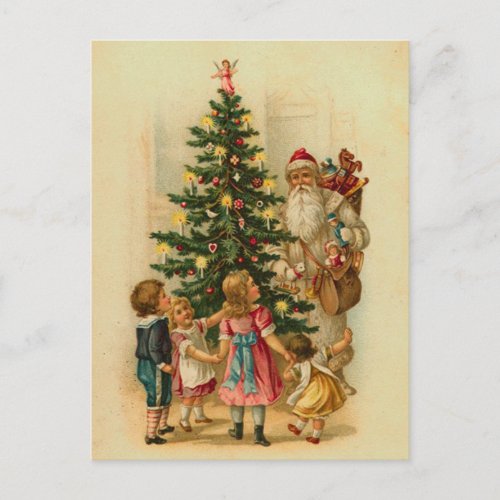 German Santa Christmas Postcards