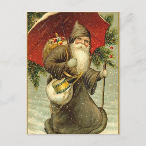 German Santa Christmas Postcards