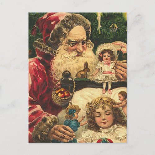 German Santa Christmas Postcards