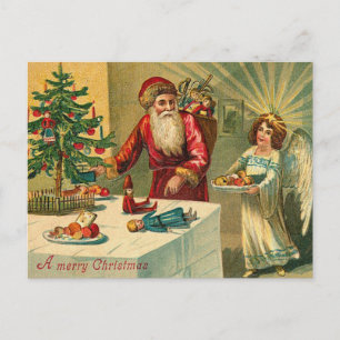 German Santa Christmas Postcards