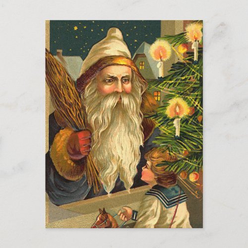 German Santa Christmas Postcards