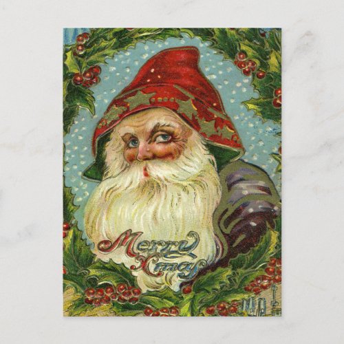 German Santa Claus Postcard