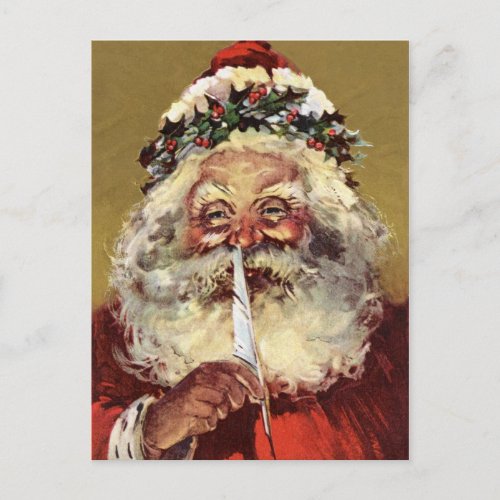 German Santa Vintage Postcards