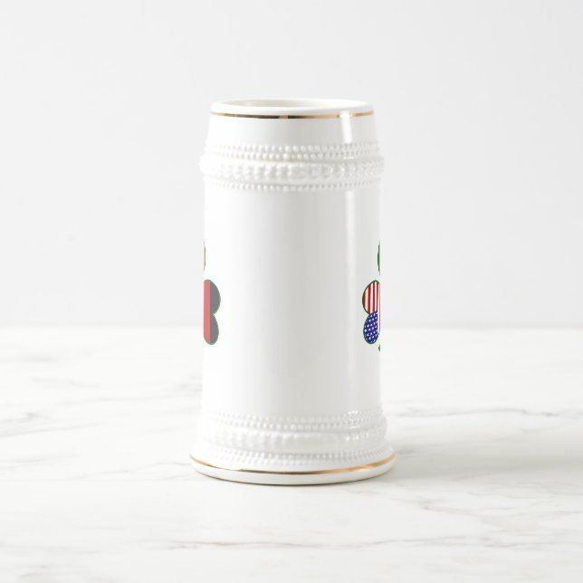 German Shamrock Beer Stein (Center)