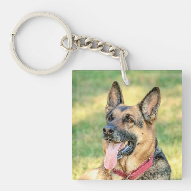 German Shepard Keychain (Front)