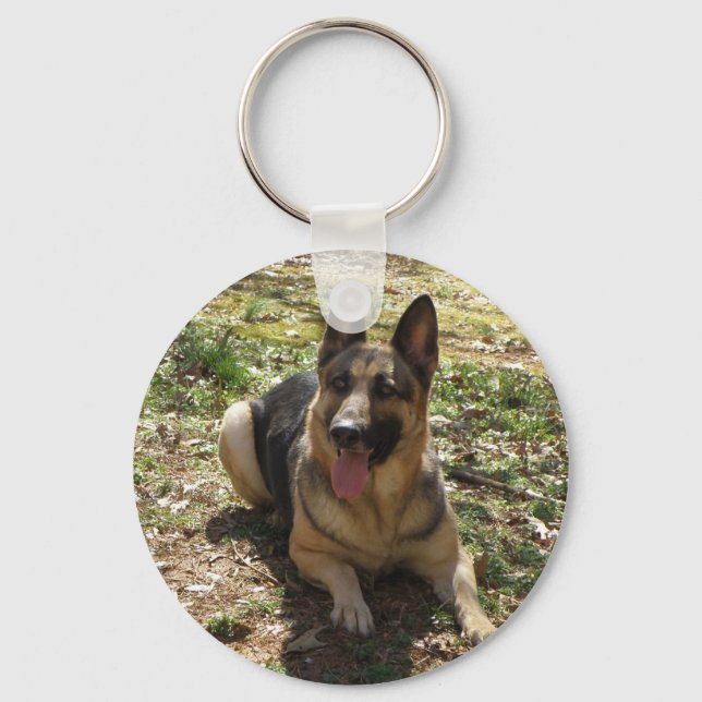 german shepard keychain (Front)