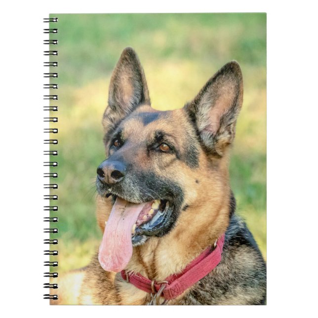 German Shepard Notebook (Front)