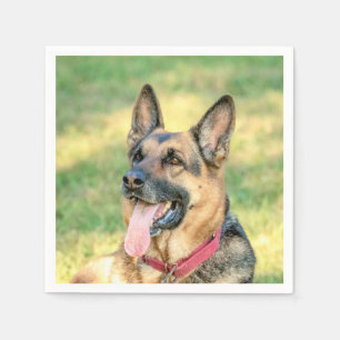 German Shepard Paper Napkins